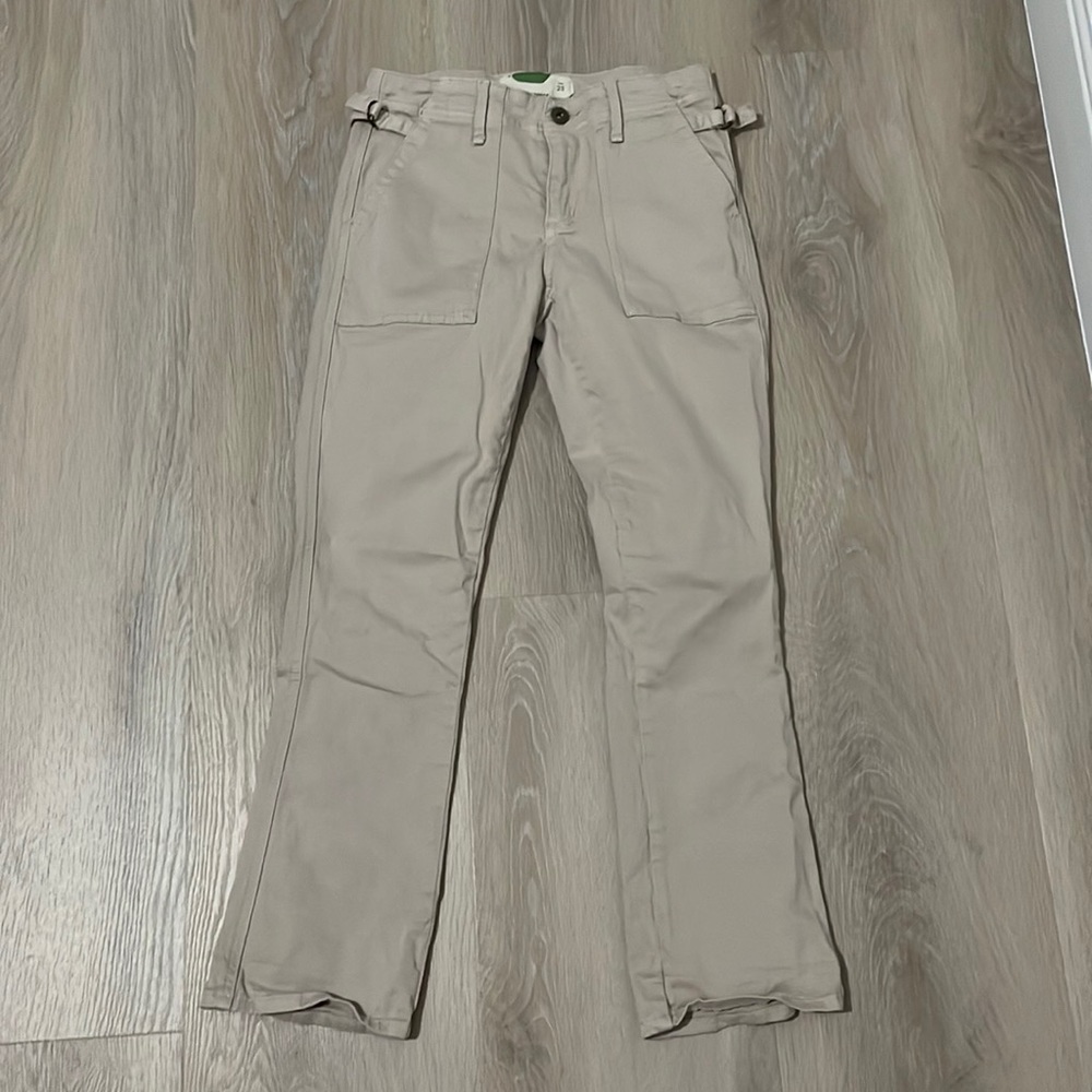 Anthropologie by Anthropologie Crop Chino Khaki’s Tan Size 24